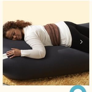 Yogibo backmeister lumbar support pillow.